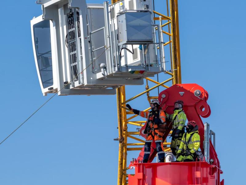 vrijstaande torenkraan Wolff Verhelst Group